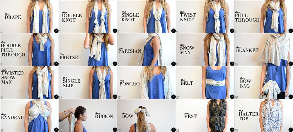 5 Cool Way to Rock Your Scarf This Winter - FIXY Makeup