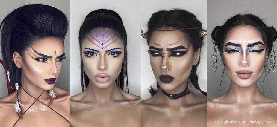Amazing Astrology Inspired Makeup from Instagram - FIXY Makeup