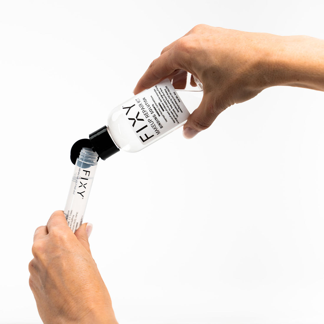 FIXY Large Makeup Repair Binder (4 oz) + Empty Spray Bottle