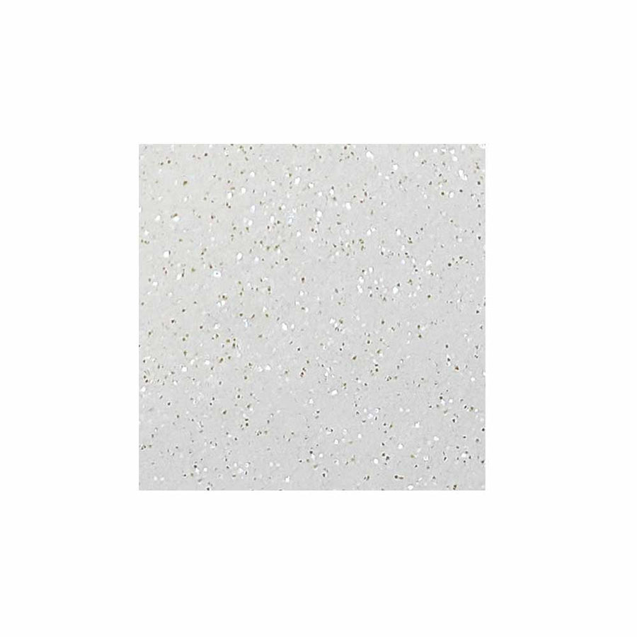 White ultra fine biodegradable loose glitter