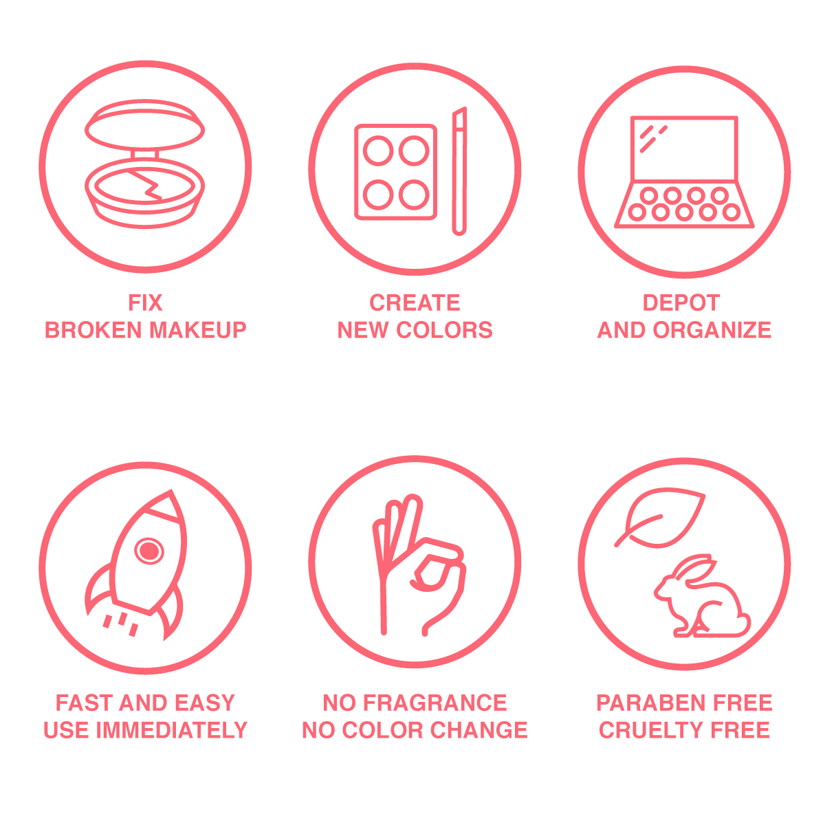 FIXY Makeup Kit options