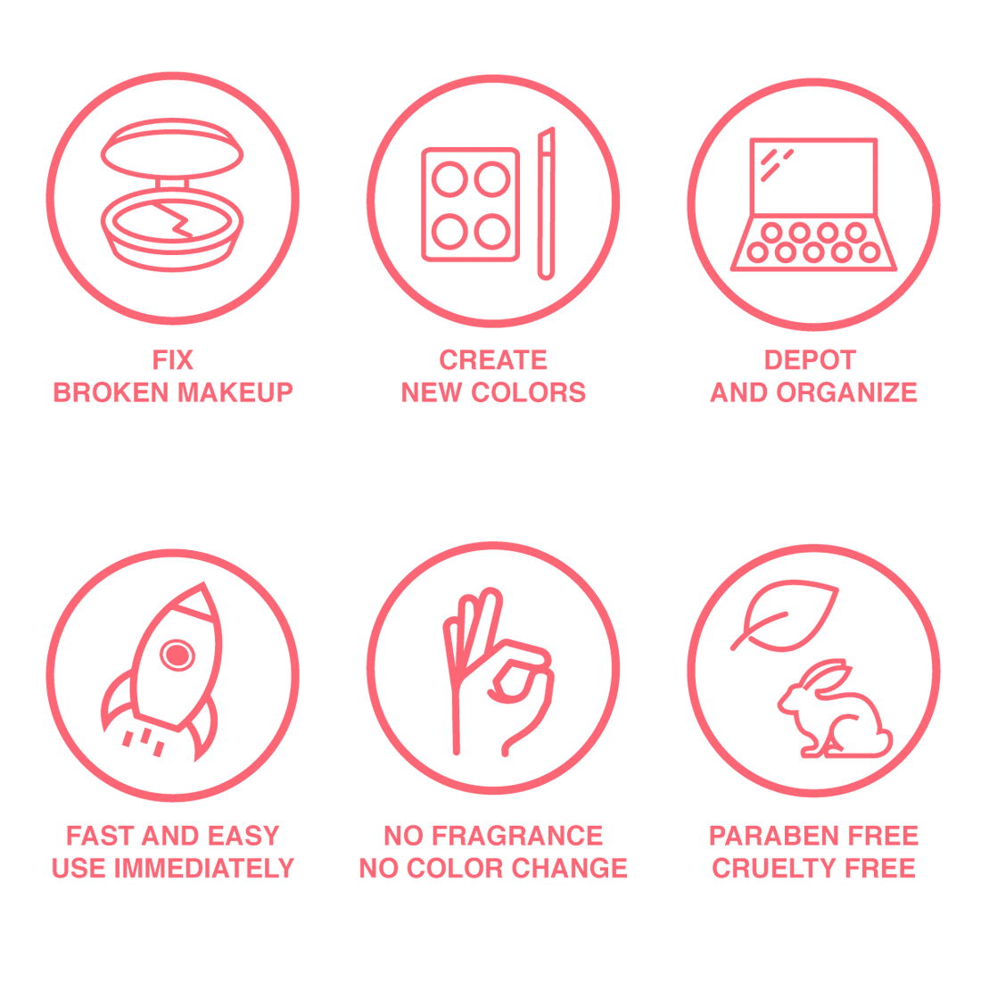 FIXY Makeup Kit options