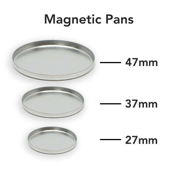 FIXY Magnetic pan sizes